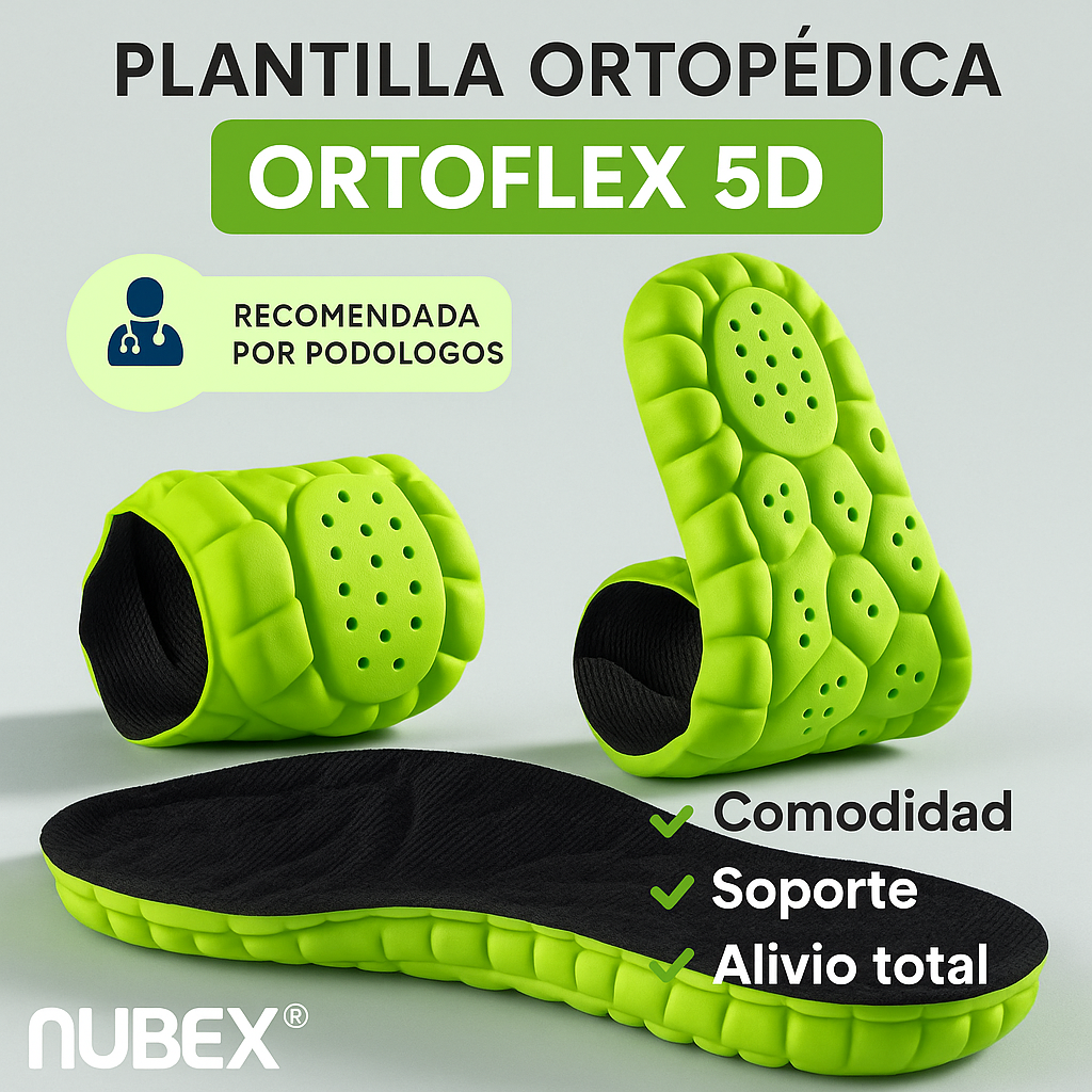 PLANTILLA ORTOPÉDICA | ORTOPIEX 5D® PYAHU