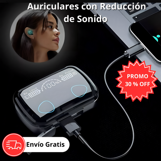 Audífonos M10: Inalámbricos Bluetooth