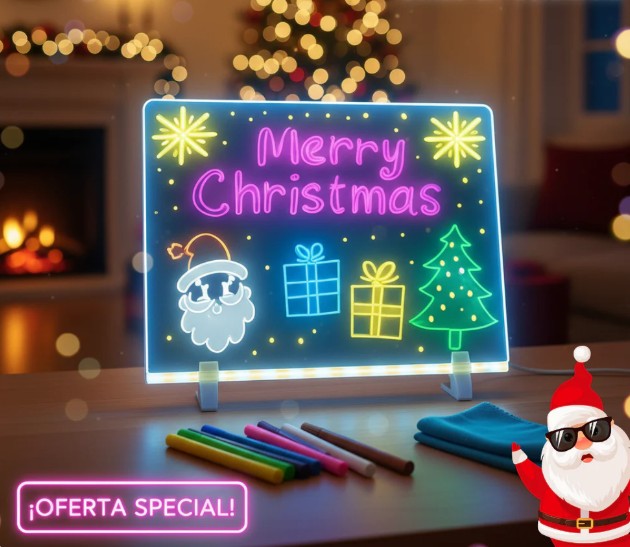 Mi Pizarra Led: Aleja a tus hijos de las pantallas, mejora su desarrollo y creatividad