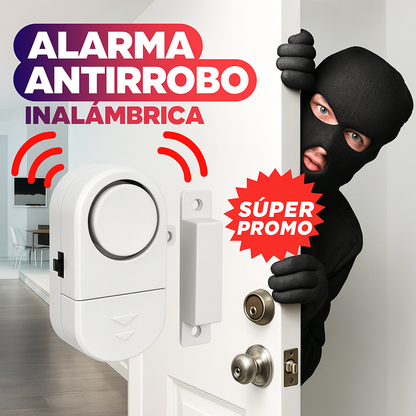 ALARMA ANTIRROBO INALÁMBRICA🔊🔊