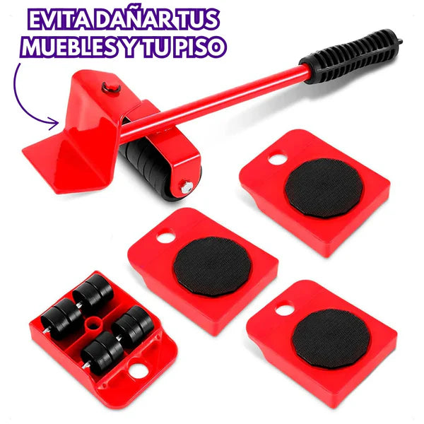 🛋️ Kit Elevador XPRO – Mueve y Levanta Muebles sin Esfuerzo 🔧⚡💪