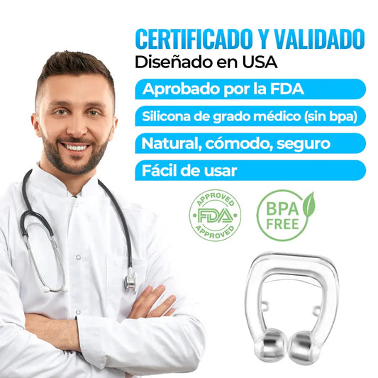 Clip Nasal Anti-Ronquidos😴