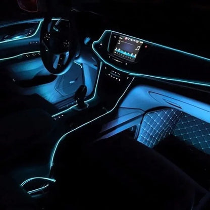 Cinta LED RGB NEON Para Auto- CALIDAD PREMIUM.😎